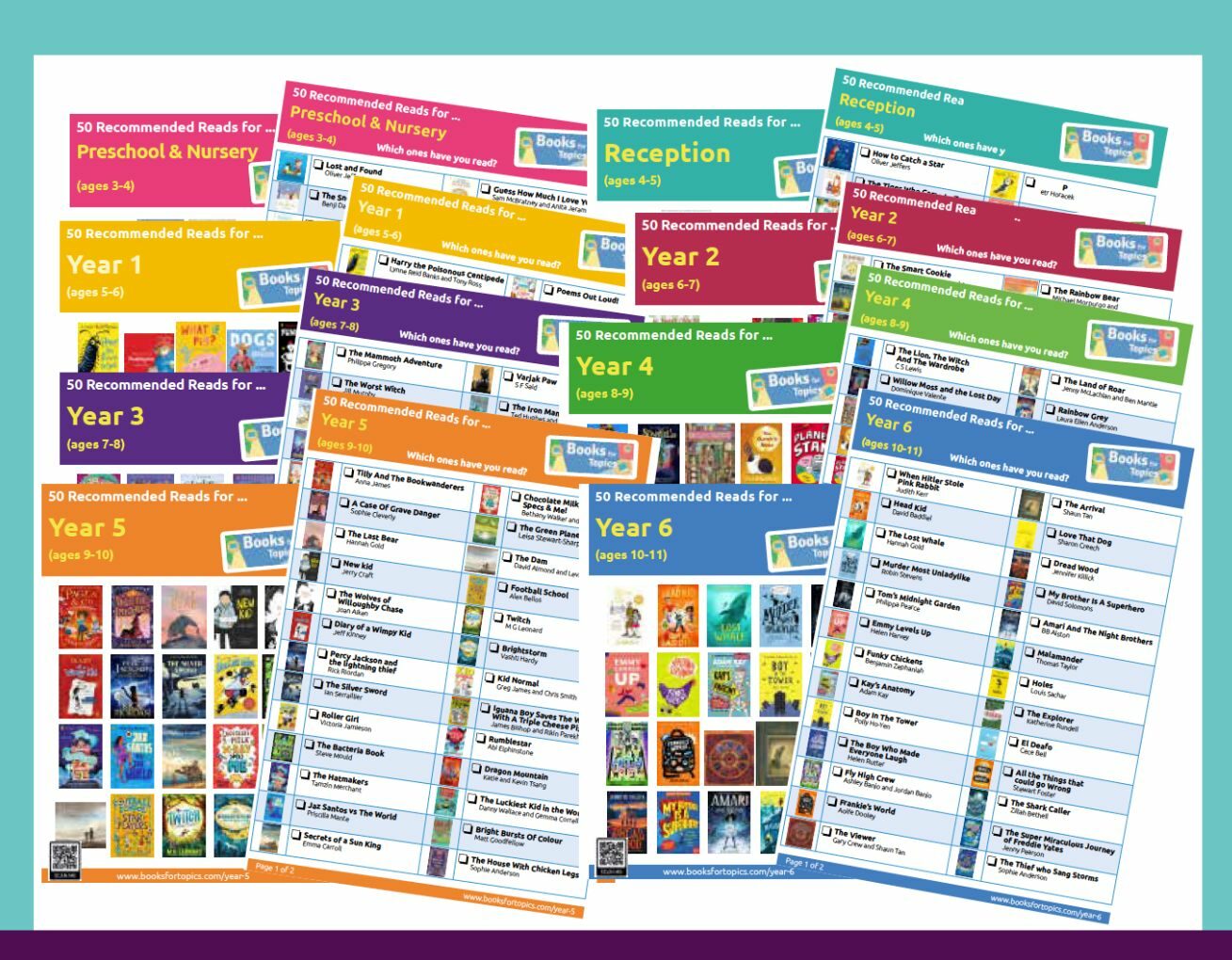 printable booklists for primary schools