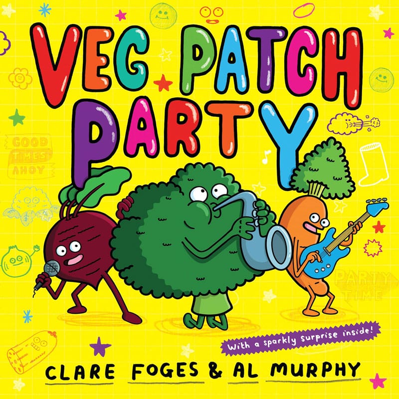 Patching Party Veg Patch Party by Clare Foges | Picture Book Review