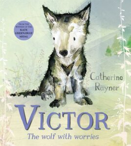 victor the wolf with worries